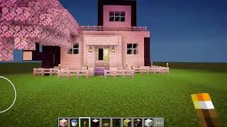 How to make a cherry house in Minecraft |Dj Roy plays |#minecraft