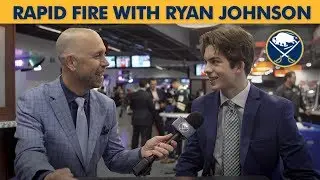 Rapid Fire with Sabres 31st Pick Ryan Johnson | NHL Draft