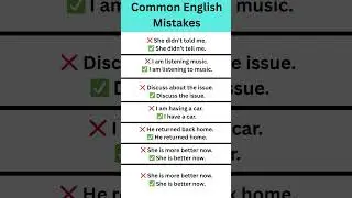 You&rsquo;re Saying It Wrong! 😬 Top 10 English Mistakes in 2025 \  English With Umme
