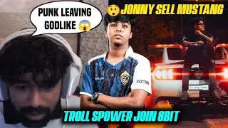 Neyoo On Punk Leaving Godlike 😱 Troll Spower Join CG || Jonathan Sell MUSTANG 😱 Saumraj On Godlike