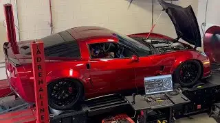 Dyno day for the twin turbo zo6 corvette
