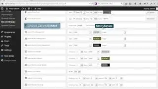 Change the colour of the search button in Dynamik Website Builder.