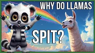 Why Do Llamas Spit? Fun and Simple Answers for Kids by Mr. Wash & Milo!