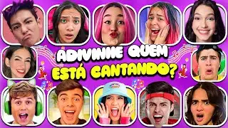 🔊adivinhe quem está CANTANDO? 💃🎵 | DESAFIOS MUSICAIS com YOUTUBERS | Emilly vick,Katlen,Luluca
