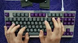 [Keyboard Sounds] Geonworks F1-8X w/ Durock Lavender