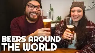 Trying POPULAR BEER from AROUND THE WORLD | Which Country has the best beer | Beer Around the World