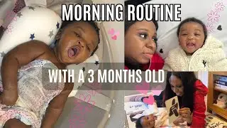Morning Routine With My 3-Month-Old Baby 🩷