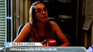 Criticas a Nacion por PROCREAR No se tuvieron en cuenta detalles Valeria Ilarraz