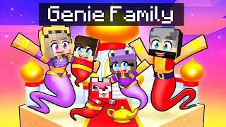 Transforming into STRONGEST GENIE in Minecraft