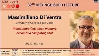 37 MDL- Massimiliano Di Ventra: MemComputing: when memory becomes a computing tool.