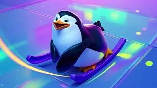 Penguin Slide Dance 2 - The Coolest Dance Party