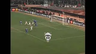 Roberto Carlos&rsquo;s powerful free kick &mdash; Buffon saves it!