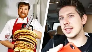 Making A Pancake Chainsaw Massacre! | CAR VLOG