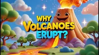 Why Do Volcanoes Erupt? 🌋 | ज्वालामुखी क्यों फटते हैं? | Kids Science Hindi | Chintu Ka Vigyan