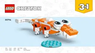 LEGO Instructions - Creator - 30714 - Orange Cat - 3 in 1 (Book 2)