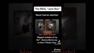 Norma McCorvey a.k.a. 