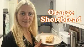HOMEMADE ORANGE SHORTBREAD COOKIES | EASY & DELICIOUS RECIPE!