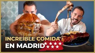 La MEJOR HAMBURGUESERÍA de las AFUERAS de MADRID ESTÁ EN..