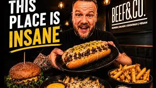 I finally found the best Burger around here | MEGA FOOD FEAST in Germany 🇩🇪