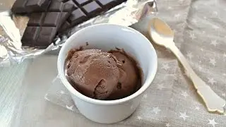 HELADO DE CHOCOLATE CASERO (CON Y SIN HELADERA)