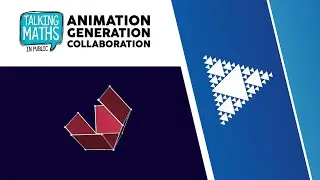 Polyhedron Net - Animation Generation Collaboration 002 #MathsAnimationTMiP