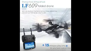 LF609 Intelligent Folded Drone Wifi FPV 480P 720P HD Camera Altitude Hold Headless Mode One Key