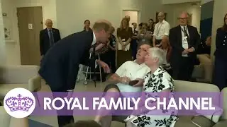 Prince William Meets a Cheeky Patient During Cancer Hospital Visit