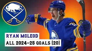Ryan McLeod (#71) All 20 Goals of the 2024-25 NHL Season