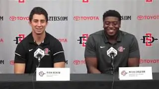 SDSU FOOTBALL: RYAN AGNEW & MYLES CHEATUM - UTAH STATE PREVIEW