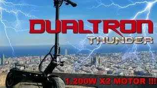 DUALTRON THUNDER ¡el PATINETE ELÉCTRICO MAS POTENTE HOMOLOGADO 2400W! UNBOXING & REVIEW - SOLORUEDA