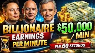 How Much Billionaires Make Every Minute 