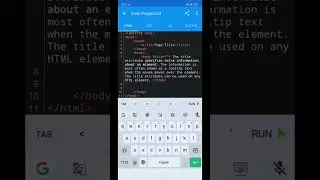 Title attribute in HTML #html #tutorial