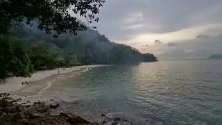 Exploring Skull Beach Langkawi Malaysia - prettiest accessible beach on the island + hidden spots!