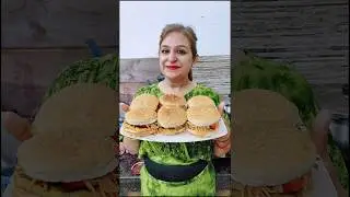 🤗😍Aaj bachon ko bana k khilaye burger | Minivlog | Shorts | #minivlog #shorts #dailyvlog #familyvlog