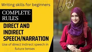Direct and indirect speech | direct and indirect in future tense direct and indirect in Urdu/Hindi
