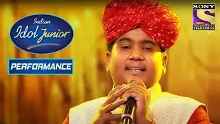 Moti Khan Performs On Saif's Favourite Song | Indian Idol Junior 2