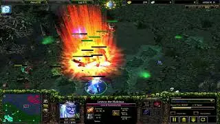 Warcraft 3 Dota 1 Leshrak 1vs5 computers insane Full ❤️👍👌😎🎄🍀