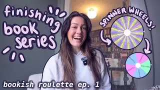 Spinner Wheel Chooses What Book Series I Finish😅 Bookish Roulette ep. 1⚡️