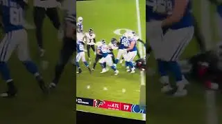 This effort from Tyler Warren on Jonathan Taylor&rsquo;s TD 🔥 #colts #nflmvp #nfl
