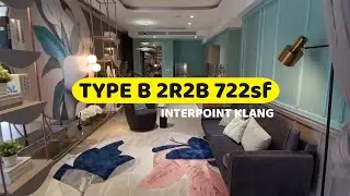 Interpoint Freehold Klang - Type B 2 Rooms 2 Baths 722sf - RM3xxk