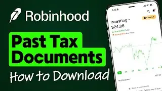 How to Download Past Tax Documents on Robinhood
