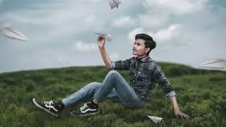 Pranav pg paper plane editing tutorial in picsart realistic manipulation editing