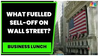 Wall Street Indices Fall Fuelled By Falling Bank Stocks & U.S. Jobs Report Jitters | Business Lunch
