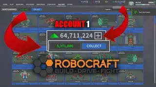 Robocraft ; All my Bots (Account 1)