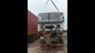 🚛 BharatBenz 3718 Truck Accident Repair | Cashless Claim Process | New India Assurance
