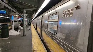 NYC Subway: Concourse R68 Schoolcar on the N Line to Astoria with 2755