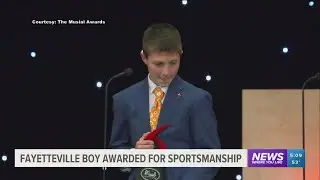Fayetteville guide-runner wins award for sportsmanship