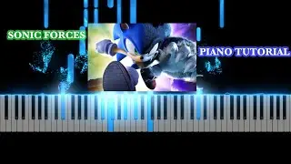 Sonic Forces - Red Gate Bridge Arrangement - (Piano tutorial)