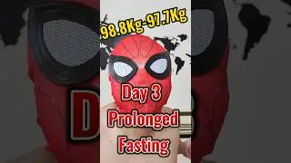 Day 3: Prolonged Fasting 48hr/meal #Shorts #weightloss #spiderman #fitness #health #fatsospiderman