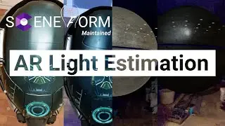 ARCore to Filament Light Estimation - Sceneform Maintained